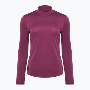 Women's Saucony Triumph plum running longsleeve