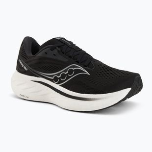 Women's running shoes Saucony Ride 18 black/white