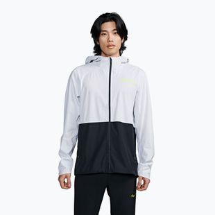 Men's running jacket Saucony Elite Runshield black/white