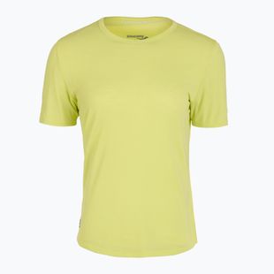 Women's running shirt Saucony Stopwatch SS sunny lime heather