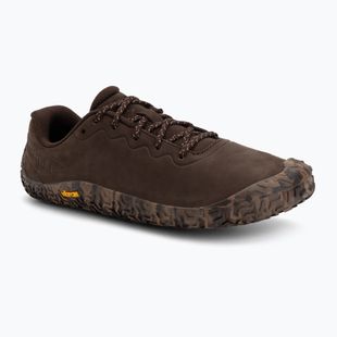 Men's barefoot shoes Merrell Vapor Glove 6 Leather coffe
