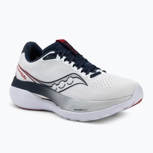 Men's running shoes Saucony Endorphin Trainer white/navy