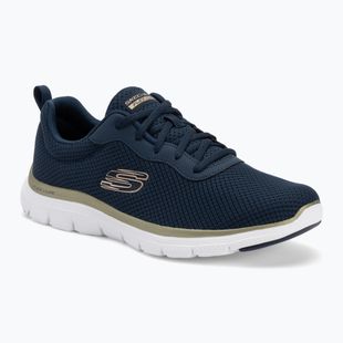 SKECHERS women's shoes Flex Appeal 4.0 Brilliant View navy/gold