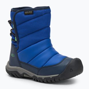 KEEN Puffrider WP naval academy/surf children's snow boots