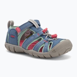 KEEN Seacamp II CNX coronet blue/hot pink children's sandals
