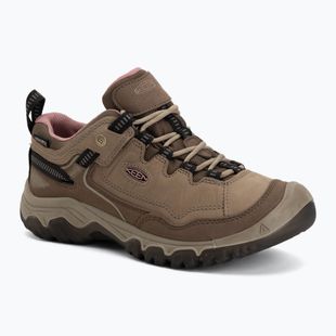 Women's trekking boots KEEN Targhee IV Wp brindle/nostalgia rose