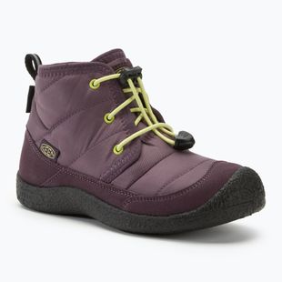 KEEN Howser II Chukka WP junior boots plum perfect/daiquiri green