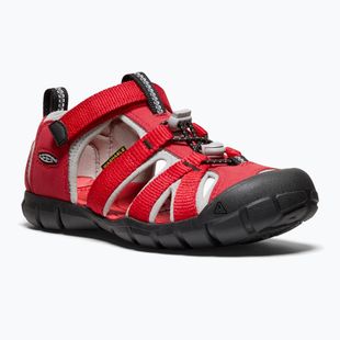 Junior sandals KEEN Seacamp II CNX red/alloy