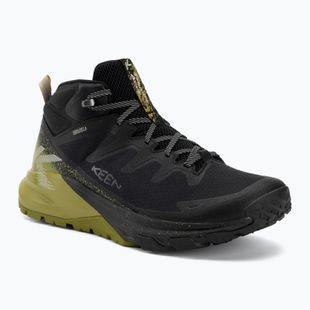 Men's trekking boots KEEN Targhee Apex Mid Wp black/golden cypress