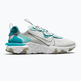 Men's shoes Nike React Vision pure platinum/aquamarine/smoke grey