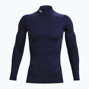 Men's training longsleeve Under Armour Comp Mock UA Armour midnight navy/white