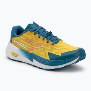 Men's running shoes Brooks Catamount 4 quince/ celestial/neo ember