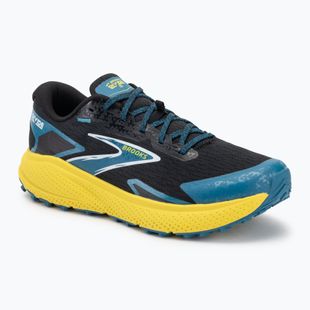 Men's running shoes Brooks Divide 5 black/celestial /quince