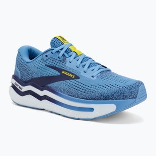 Men's running shoes Brooks Ghost Max 2 bonnie blue/blue ribbon/yellow