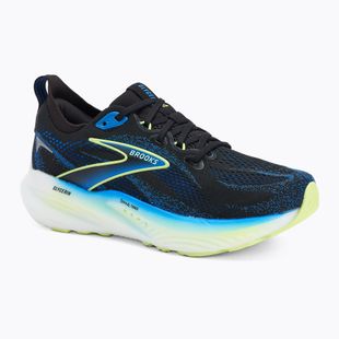 Men's running shoes Brooks Glycerin 22 black/cobalt/neo yellow