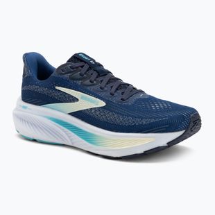 Women's running shoes Brooks Ghost 17 navy/green/turquoise