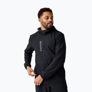 Men's running jacket Brooks Canopy Jacket black