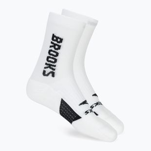 Running socks Brooks Ghost Crew white/brooks