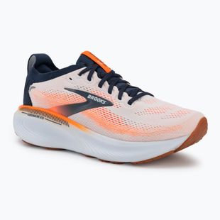 Men's running shoes Brooks Adrenaline GTS 25 white/spellbound/orange