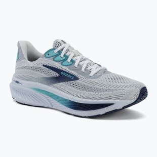 Men's running shoes Brooks Ghost 17 white/beacon blue/ipanema