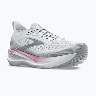 Women's running shoes Brooks Glycerin GTS 23 white/harbor mist/metallic