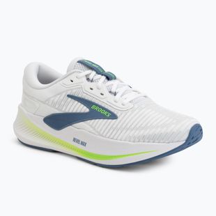 Men's running shoes Brooks Revel Max white/moonlight/green gecko