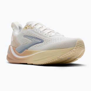 Women's running shoes Brooks Ghost Max 4 white/rose/rutabaga