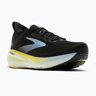 Men's running shoes Brooks Glycerin 23 black/cyber yellow/nightlife