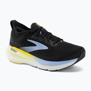 Men's running shoes Brooks Glycerin 23 black/cyber yellow/nightlife