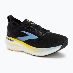 Men's running shoes Brooks Glycerin GTS 23 black/cyber yellow/nightlife