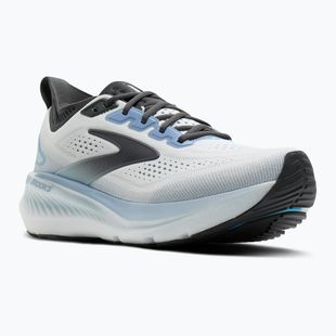 Men's running shoes Brooks Glycerin GTS 23 white/rain/baltic sea