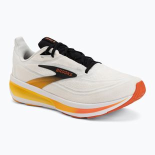 Men's running shoes Brooks Revel 9 white/orange/black