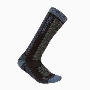 Children's socks icebreaker Merino Blend Ski+ Medium OTC black/dawn/graphite