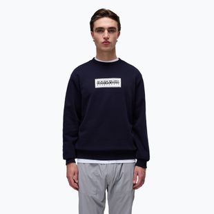 Men's sweatshirt Napapijri B-Box Logo C blu marine