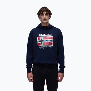 Men's Napapijri B-Dorees Hooded sweatshirt blu marine