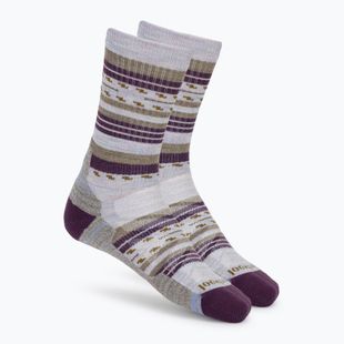 Women's socks Smartwool Hike Light Cushion Margarita Crew purple eclipse
