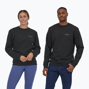 Patagonia Fitz Roy Icon Uprisal Crew sweatshirt black