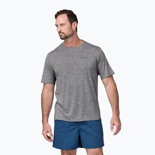 Men's Patagonia Cap Cool Daily Graphic Shirt Waters boardshort logo abalone blue/grey