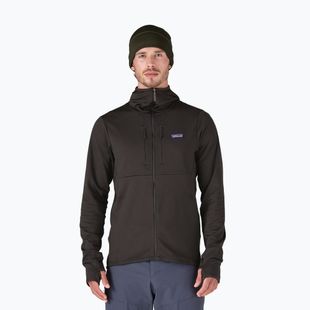 Men's Patagonia R1 Thermal Full Zip Hoody black