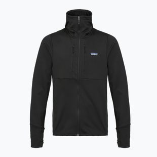 Men's Patagonia R1 Thermal Full Zip Hoody black