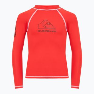 Quiksilver children's swimming longsleeve On Tour red