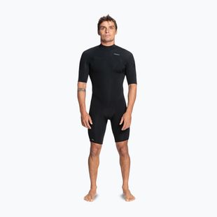 Men's swimming wetsuit Quiksilver Everyday Sessions 2/2 mm Back Zip Springsuit black