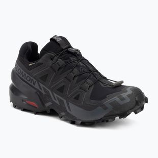Women's running shoes Salomon Speedcross 6 GTX black/black/phan