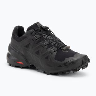 Men's running shoes Salomon Speedcross 6 Wide black/phantom