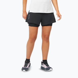 Women's running shorts Salomon Sense Aero 2IN1 deep black