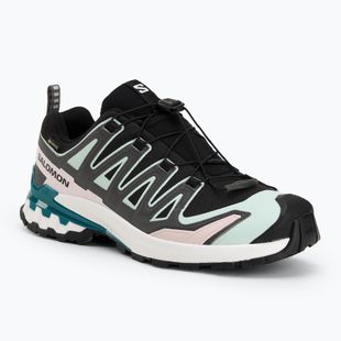 Women's running shoes Salomon XA Pro 3D V9 GTX black/bleached aqua/harbor blue