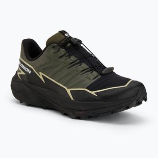 Men's running shoes Salomon Thundercoss GTXolive night/black/alpha