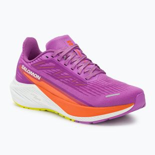 Women's running shoes Salomon Aero Blaze 2 iris orchid/dragon fire/sulphur spring