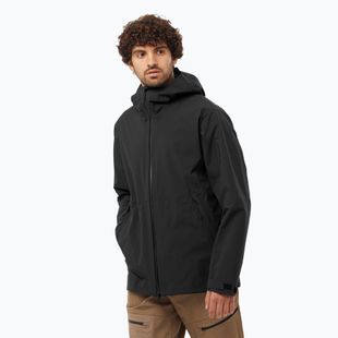 Men's wind jacket Salomon Outerpath 2.5L deep black