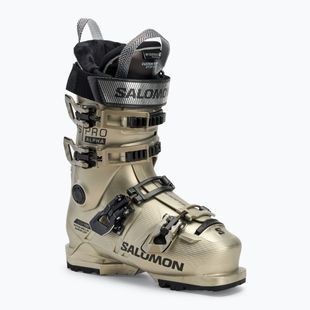 Women's ski boots Salomon S/Pro Alpha 100 W GW light bronze met./black/black